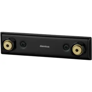  Damixa Blandarfäste 160 c/c, 16 pex, Mattsvart - Badhuset.se