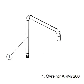  Tapwell &Ouml;vre r&ouml;r ARM7200 Bronze - Badhuset.se