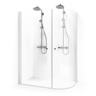  Macro Design Spirit J HSJ Hörndusch med Knopphandtag - Badhuset.se