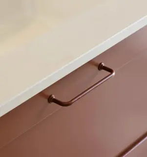  Vedum Handtag Akleja cc 128 (r&ouml;d) - Badhuset.se