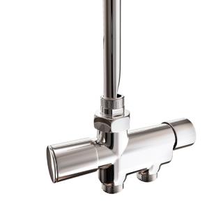  Nordhem NH-ventil 40c/c Rak Krom - Badhuset.se