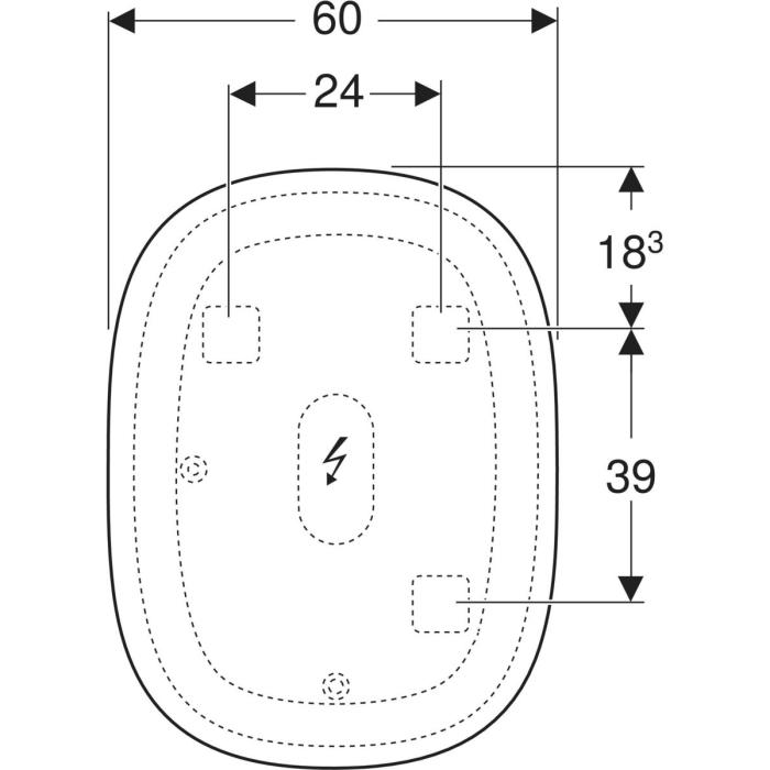  Ifö Option Oval LED spegel med belysning - Badhuset.se