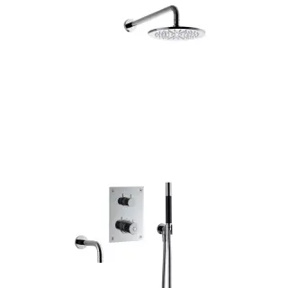  Tapwell BOX7368 Edition 2 Komplett takdusch inbyggnad - Badhuset.se