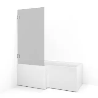  Macro Design Grace Badkarsvägg enkel DSLB - Badhuset.se