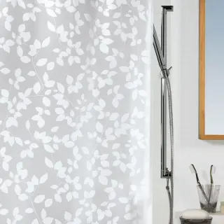 Spirella Blatt Duschdraperi, vinyl - Badhuset.se