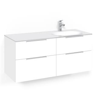  Macro Design Crown Grip Kommod 120x45 med heltäckande glastvättställ - Badhuset.se