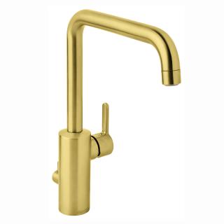  Damixa Silhouet Köksblandare, Borstad mässing - Badhuset.se