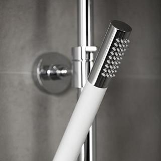  INR MIST Takdusch med handdusch, Krom/Vit - Badhuset.se