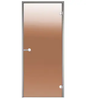  Harvia Bastud&ouml;rr med Aluminiumkarm - Badhuset.se