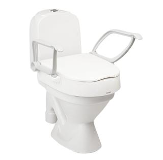  Etac Toalettsitsförhöjare Cloo med armstöd - Badhuset.se