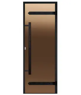  Harvia Legend Svart Bastud&ouml;rr - Badhuset.se