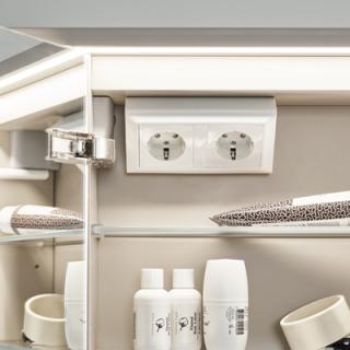  Vedum Eluttag dubbelt 230V - Badhuset.se