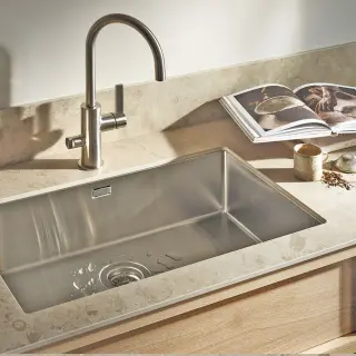 Bricmate Norrvange Beige Matt B&auml;nkskiva - Badhuset.se