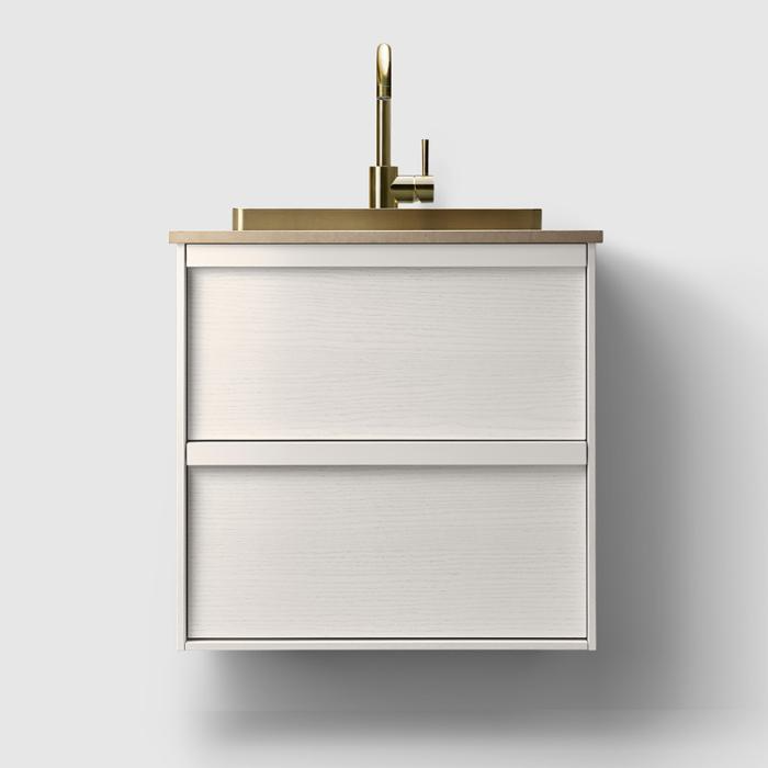  Haven H2 Kommod 60 med stenskiva och nedsänkt tvättställ - Badhuset.se
