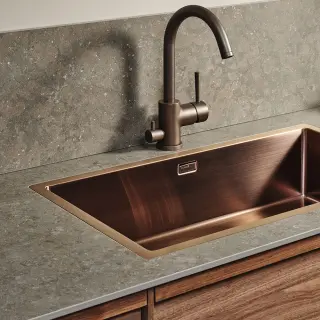  Bricmate Azul Olive Matt B&auml;nkskiva - Badhuset.se