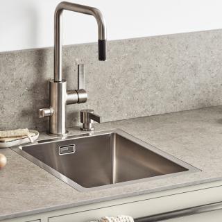  Bricmate Stone Select Light Grey Honed B&auml;nkskiva - Badhuset.se