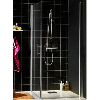  Hafa Igloo C silver/klarglas duschhörn - Badhuset.se