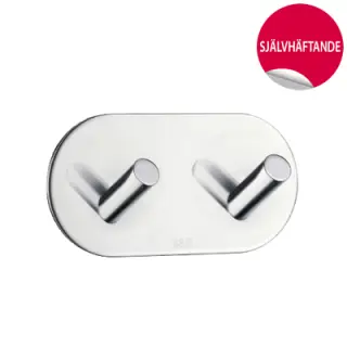  Beslagsboden Dubbelkrok rundad, sj&auml;lvh&auml;ftande - Badhuset.se