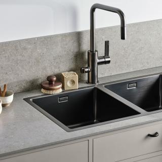  Bricmate Stone Select Grey Honed B&auml;nkskiva - Badhuset.se