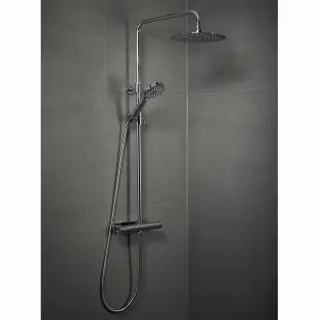  INR MIST Takdusch med 3-funktionshanddusch 150 c/c, Krom - Badhuset.se