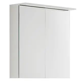  Hafa Shine Spegelskåp 600 vit - Badhuset.se