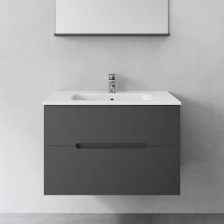  Hafa Sun Compact Kommod 80 med heltäckande tvättställ - Badhuset.se