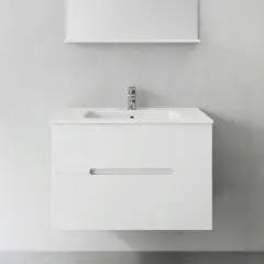  Hafa Sun Compact Kommod 80 med heltäckande tvättställ - Badhuset.se