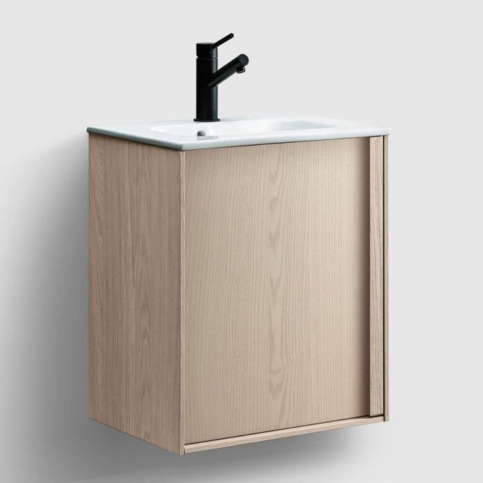  Haven H2 50 Slim Kommod med porslinstvättställ - Badhuset.se