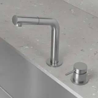  Scandtap Steel Harmonized B2P K&ouml;ksblandare - Badhuset.se