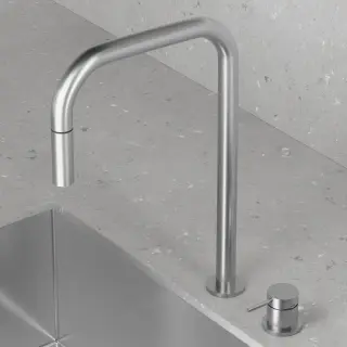  Scandtap Harmonized K2P Square K&ouml;ksblandare - Badhuset.se