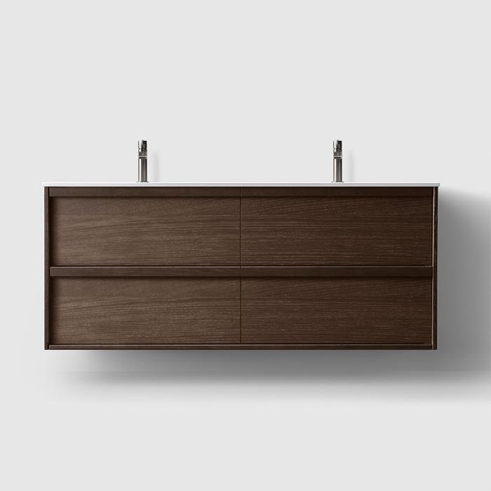  Haven H2 Kommod 140 med heltäckande dubbeltvättställ - Badhuset.se
