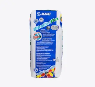  Mapei Ultralite S1 Flex (LD) F&auml;stmassa Gr&aring; 15kg - Badhuset.se