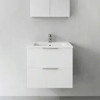  Hafa Shape Kommod 60 med heltäckande tvättställ - Badhuset.se