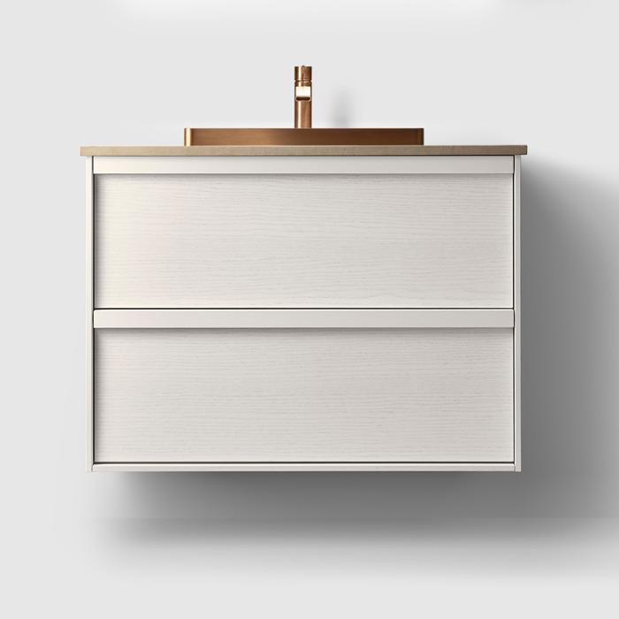  Haven H2 Kommod 80 med stenskiva och nedsänkt tvättställ - Badhuset.se