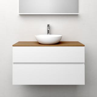  Westerbergs Himmel Kommod 100 med ovanpåliggande tvättställ - Badhuset.se