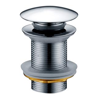  Hafa Pop up bottenventil för tvättställ utan bräddavlopp, Krom - Badhuset.se