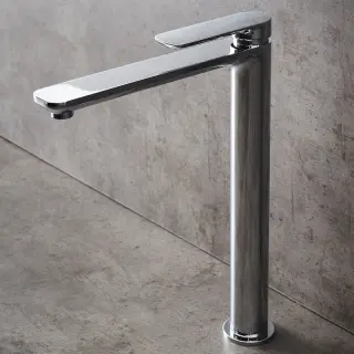  Hafa Slim High Tvättställsblandare, Krom - Badhuset.se