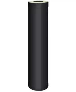  Harvia Forlangningsrör Svart 1000 mm - Badhuset.se