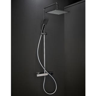  Hafa Mix Slim Square Takdusch, Krom - Badhuset.se