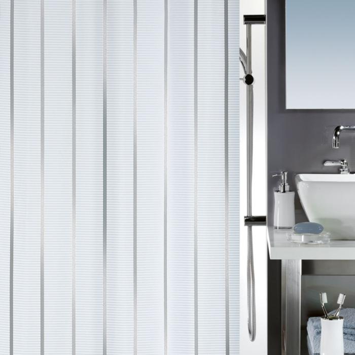  Spirella Vento Duschdraperi, textil - Badhuset.se