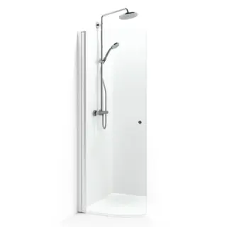  Macro Design Spirit Rund Skärmvägg DFSC utan hål - Badhuset.se