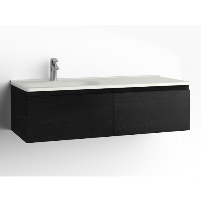  Vedum Flow Kommod 1200 Vänster/Höger 2 lådor - Badhuset.se