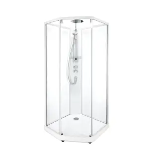  Contura Showerama Comfort Pentagonal Duschkabin - Badhuset.se