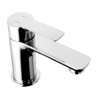  Hafa Thin tvättställsblandare, Krom - Badhuset.se