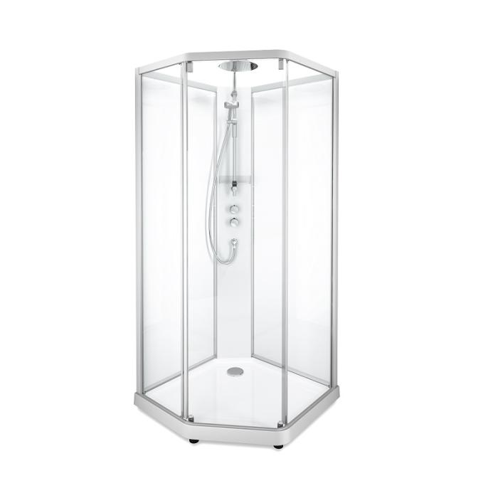  Contura Showerama Comfort Pentagonal Duschkabin - Badhuset.se