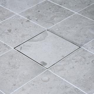  Tebo Golvbrunnssil Tile In Slim 200 Borstad - Badhuset.se