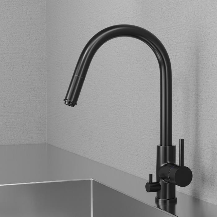  Scandtap Steel Access D Köksblandare - Badhuset.se