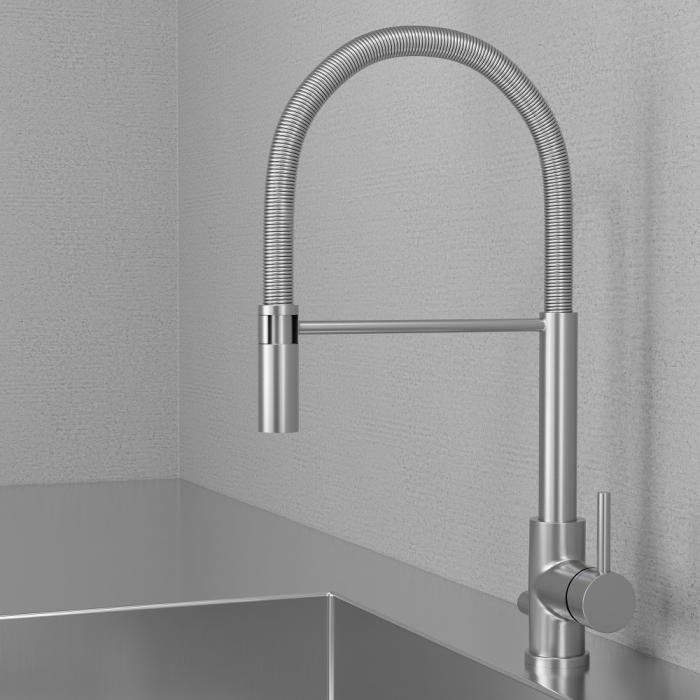  Scandtap Steel Pro D Köksblandare - Badhuset.se