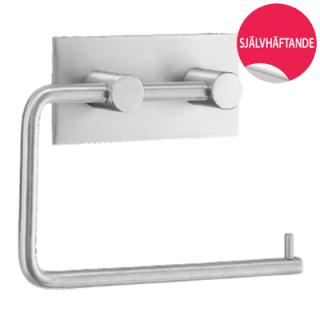 Beslagsboden Toalettpappersh&aring;llare kantig, sj&auml;lvh&auml;ftande - Badhuset.se
