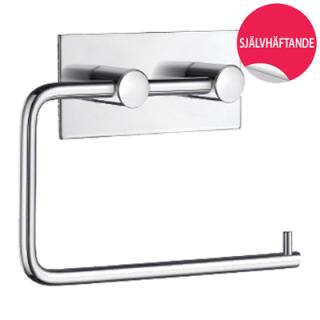  Beslagsboden Toalettpappershållare kantig, självhäftande - Badhuset.se